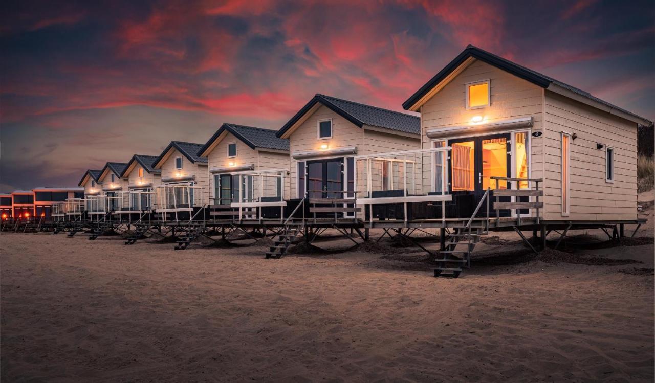 Strandbungalows Vrouwenpolder Exterior foto