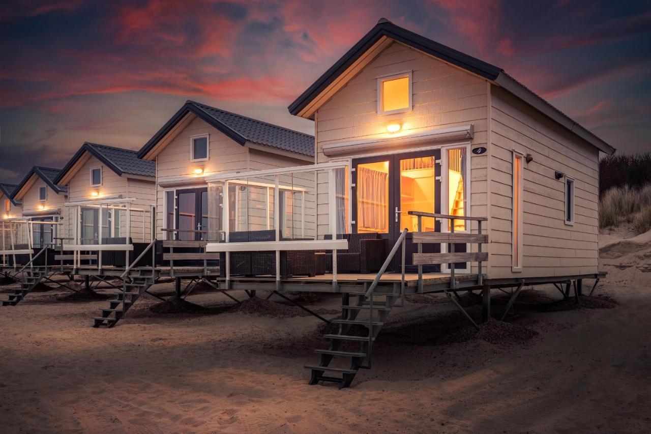 Strandbungalows Vrouwenpolder Exterior foto